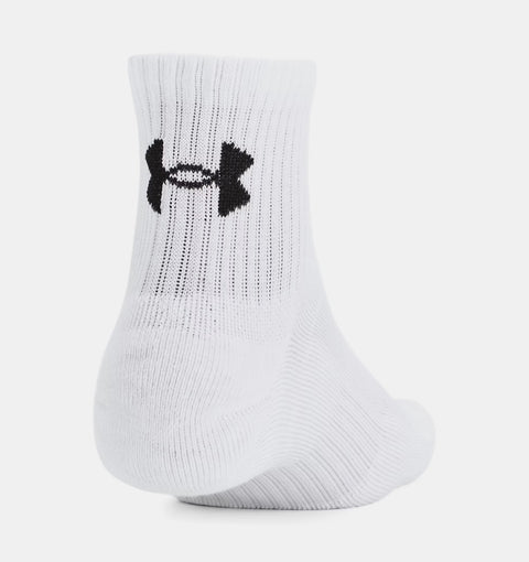 UA TC Quarter 3-pack White
