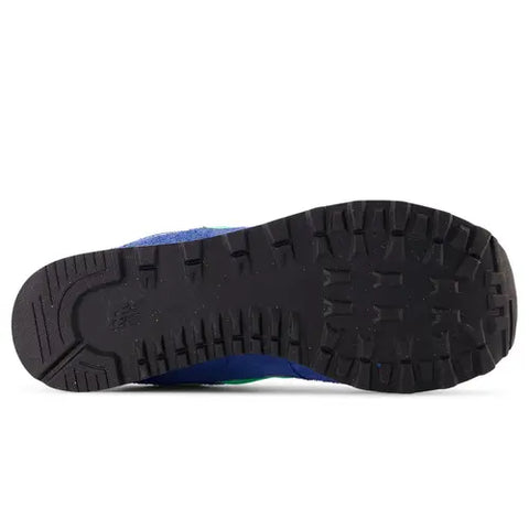 New Balance 574 Blue / Lime Green U574BSC
